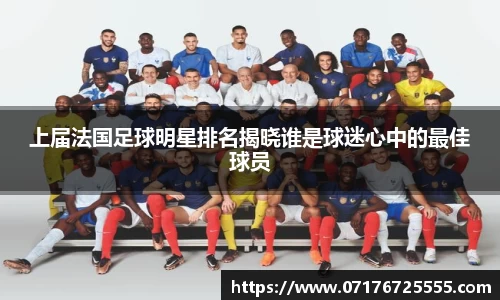 上届法国足球明星排名揭晓谁是球迷心中的最佳球员